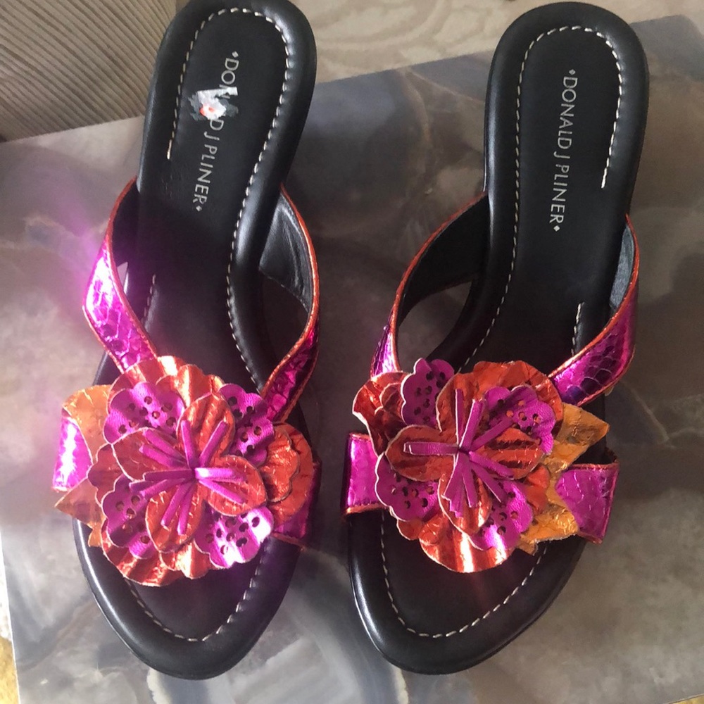 Donald J Minor Sandals never worn